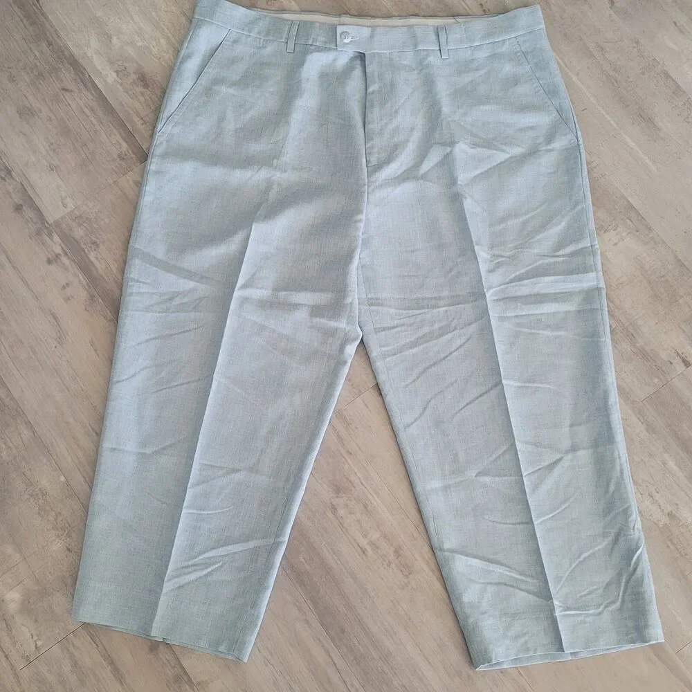 Stacy Adams Pants Men's 44x24 Rayon Trousers Slacks Lightweight SEE DESCRIPTION